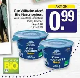 WEZ Gut Wilhelmsdorf Bio Naturjoghurt Angebot