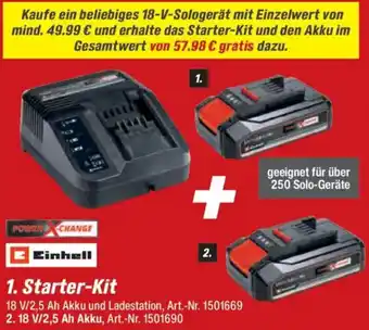 toom Baumarkt Einhell Starter-Kit Angebot