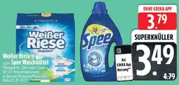 Edeka Weißer Riese oder Spee Waschmittel Angebot