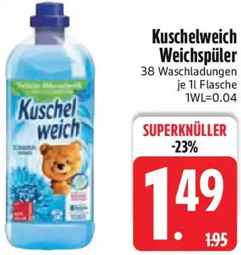 Edeka Kuschelweich Weichspüler Angebot