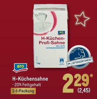 METRO Aro h-küchensahne Angebot