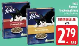 Edeka felix Katzentrockennahrung Angebot