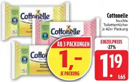 Edeka Cottonelle feuchte Toilettentücher Angebot
