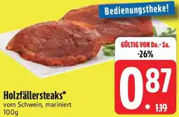 Edeka Holzfällersteaks Angebot