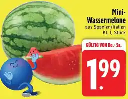 Edeka Mini Wassermelone Angebot