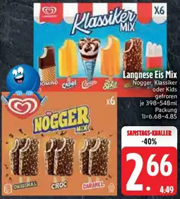 Edeka Langnese Eis Mix Angebot