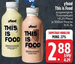 Edeka yfood This is Food Angebot