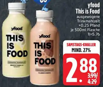 Edeka yfood This is Food Angebot