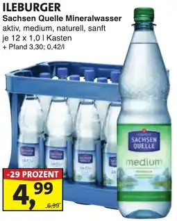 Lösch Depot ILEBURGER Sachsen Quelle Mineralwasser Angebot