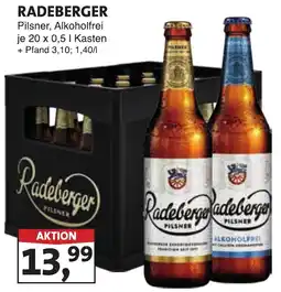 Lösch Depot RADEBERGER Pilsner, Alkoholfrei Angebot