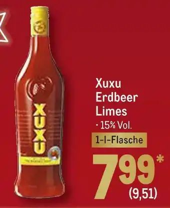 METRO Xuxu erdbeer limes Angebot