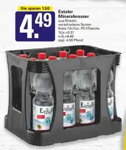 WEZ Extaler Mineralwasser Angebot