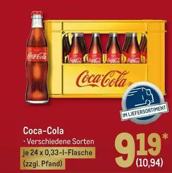 METRO Coca-cola cola Angebot