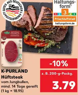 Kaufland K-PURLAND Hüftsteak Angebot