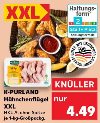 Kaufland K-PURLAND Hähnchenflügel XXL Angebot