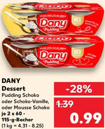 Kaufland DANY Dessert Angebot