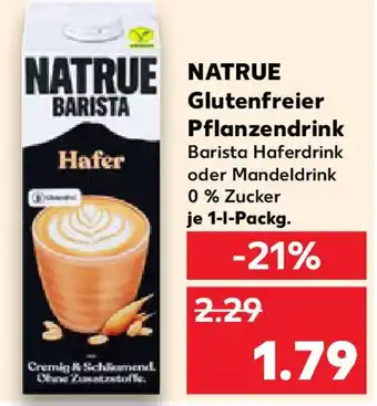 Kaufland NATRUE Glutenfreier Pflanzendrink Angebot