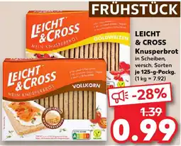 Kaufland LEICHT & CROSS Knusperbrot Angebot