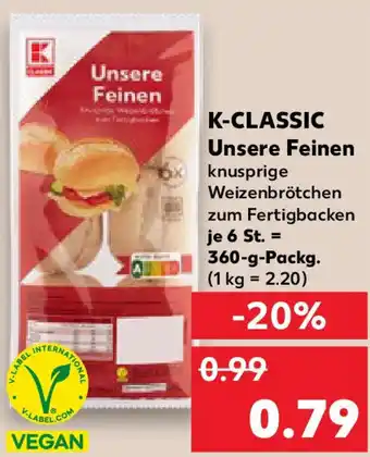 Kaufland K-CLASSIC Unsere Feinen Angebot