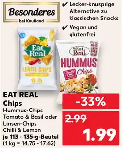 Kaufland EAT REAL Chips Angebot