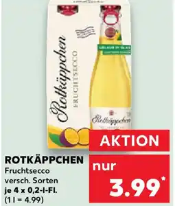 Kaufland ROTKÄPPCHEN Fruchtsecco Angebot