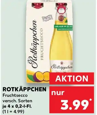 Kaufland ROTKÄPPCHEN Fruchtsecco Angebot