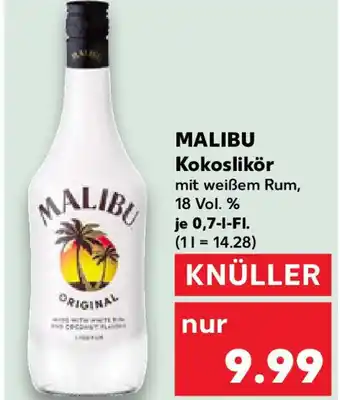 Kaufland MALIBU Kokoslikör Angebot