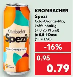 Kaufland KROMBACHER Spezi Angebot