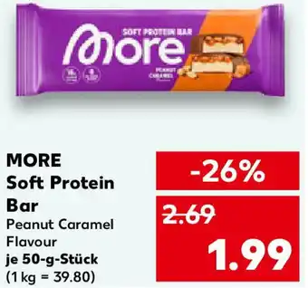 Kaufland MORE Soft Protein Bar Angebot