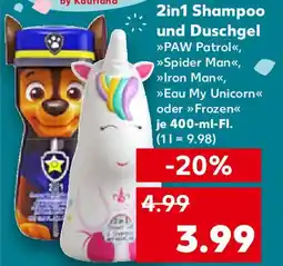 Kaufland 2in1 Shampoo und Duschgel Angebot
