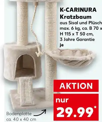 Kaufland K-CARINURA Kratzbaum Angebot