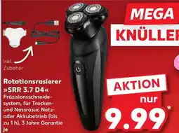 Kaufland Rotationsrasierer SRR 3.7 D4 Angebot