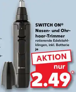 Kaufland SWITCH ON Nasen- und Ohr- haar-Trimmer Angebot