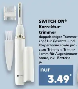 Kaufland SWITCH ON Korrektur- trimmer Angebot