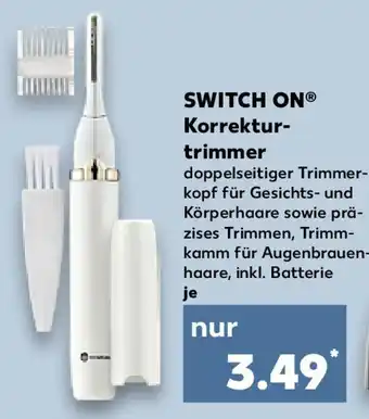 Kaufland SWITCH ON Korrektur- trimmer Angebot
