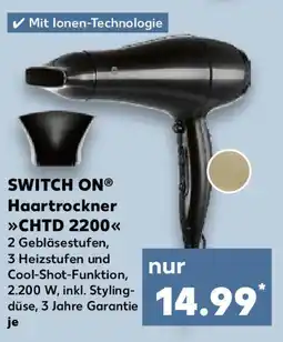 Kaufland SWITCH ON Haartrockner CHTD 2200 Angebot