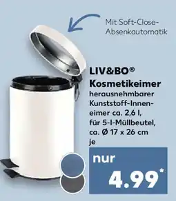 Kaufland LIV&BO Kosmetikeimer Angebot