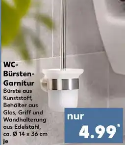 Kaufland WC- Bürsten- Garnitur Angebot