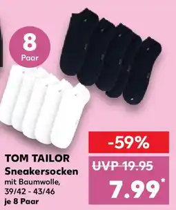 Kaufland TOM TAILOR Sneakersocken Angebot