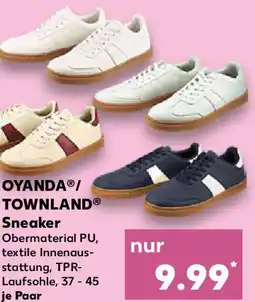 Kaufland OYANDA/ TOWNLAND Sneaker Angebot