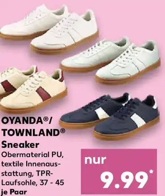 Kaufland OYANDA/ TOWNLAND Sneaker Angebot