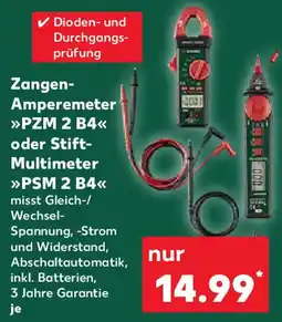 Kaufland PARKSIDE Zangen- Amperemeter PZM 2 B4 oder Stift- Multimeter PSM 2 B4 Angebot