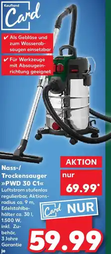 Kaufland PARKSIDE Nass-/ Trockensauger PWD 30 C1 Angebot
