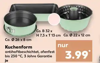 Kaufland Kuchenform Angebot