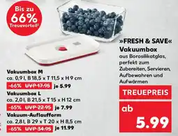 Kaufland FRESH & SAVE Vakuumbox Angebot