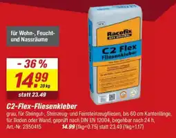 toom Baumarkt C2-Flex-Fliesenkleber Racofix Angebot