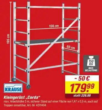 toom Baumarkt KRAUSE Kleingerüst „Corda" Angebot