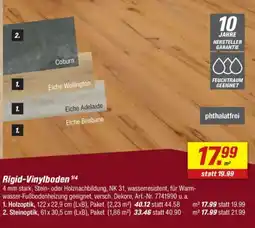 toom Baumarkt Rigid-Vinylboden Angebot