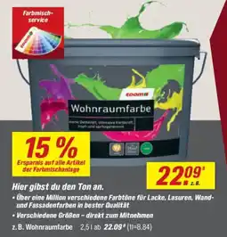 toom Baumarkt toom Wohnraumfarbe Angebot