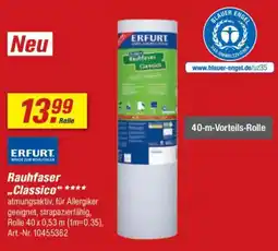 toom Baumarkt ERFURT. Rauhfaser „Classico" Angebot